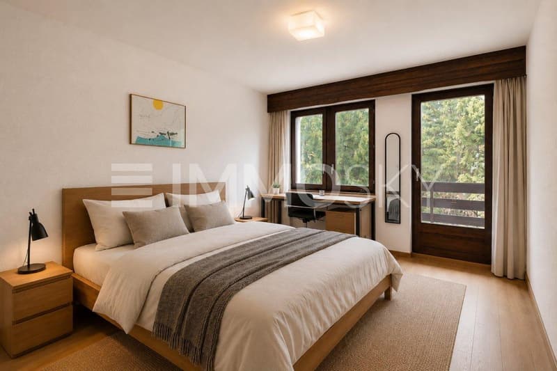 Grande chambre parentale - Home Staging