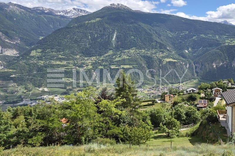 Vue sur les Alpes