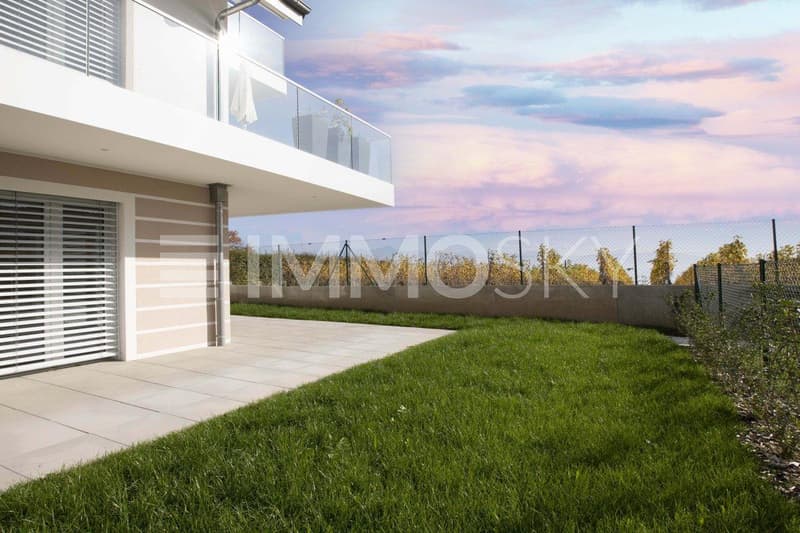 Terrasse avec dégagement et vue