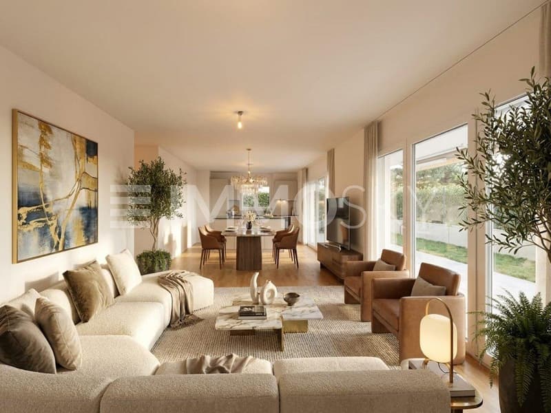 Grande pièce à vivre Home staging