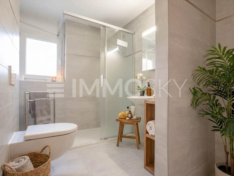 Salle de douche Home staging