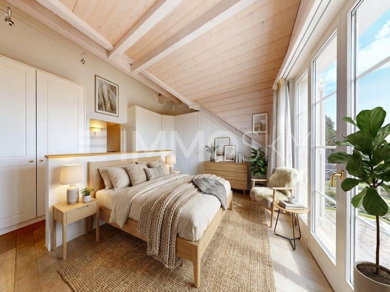 Chambre parentale (aménagement IA)