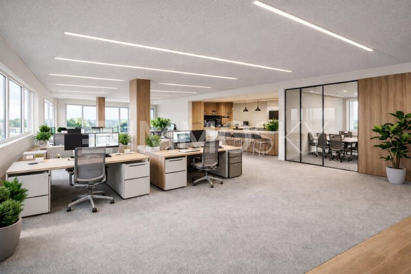 Büro Visualisierung