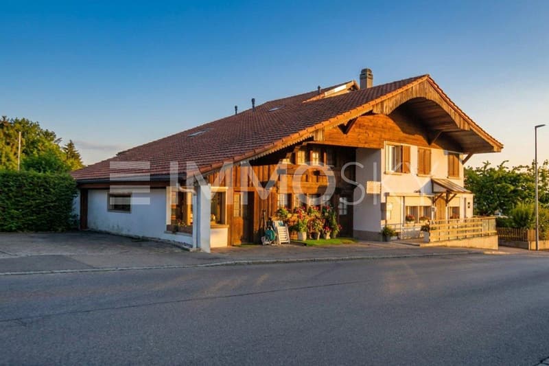 Immeuble 2 appartement + 1 local commercial