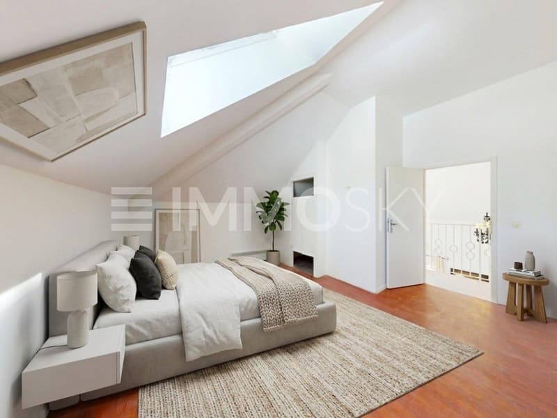 Chambre parentale home staging