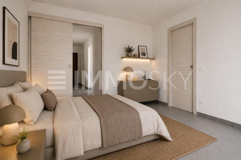 Ampia camera con bagno