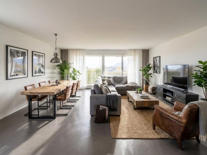 Spacieux et confortable espace de vie