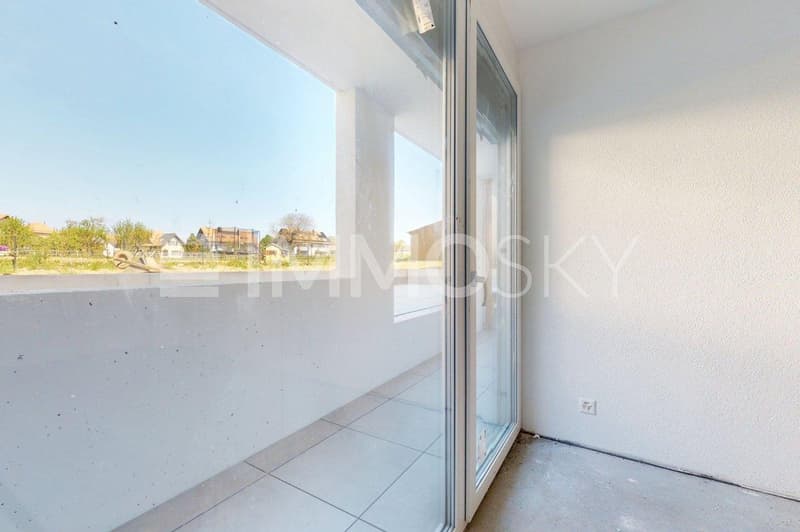 Chambre donnant sur la coursive et la terrasse