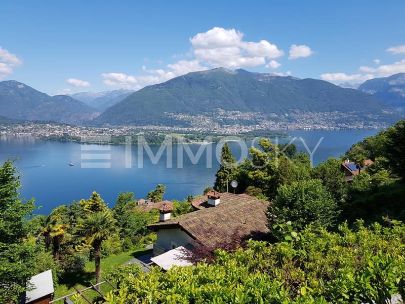 Magnifica vista su Locarno bay
