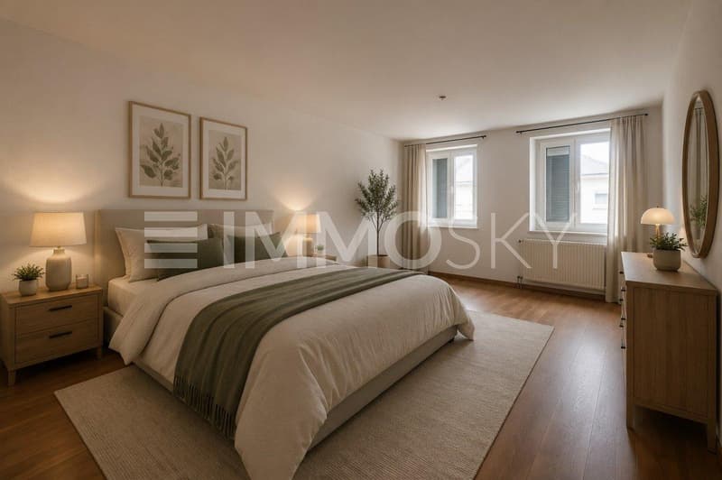 Helles Schlafzimmer