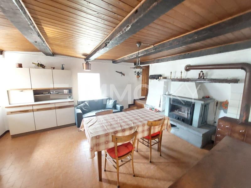 Sala pranzo/camino