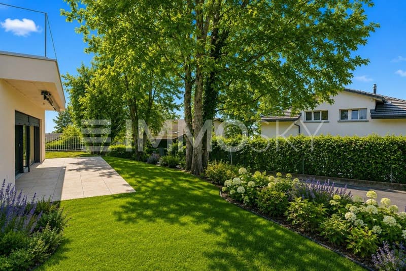 Terrasse et jardin pour des instants ressourçants
