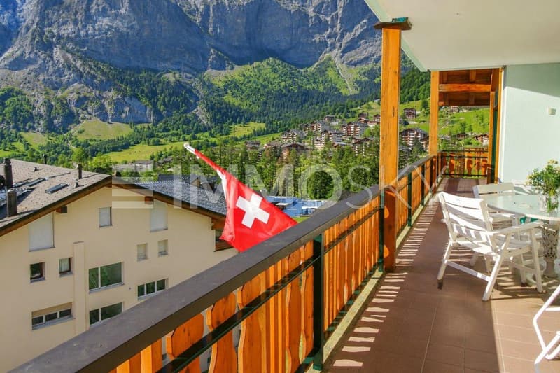 Sonniger Balkon