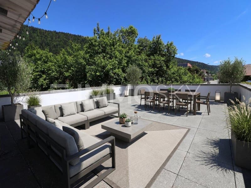 Superbe terrasse - Home Staging