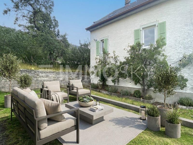 Jardin intimiste - Home Staging