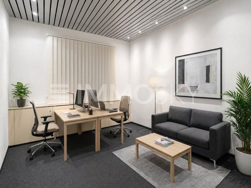 Virtuell: Elegantes Büro