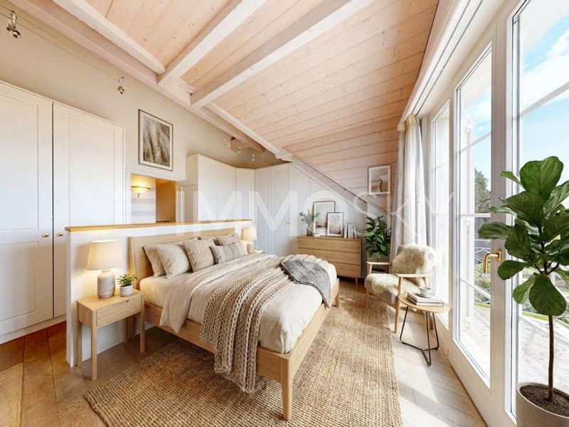 Chambre parentale (aménagement IA)