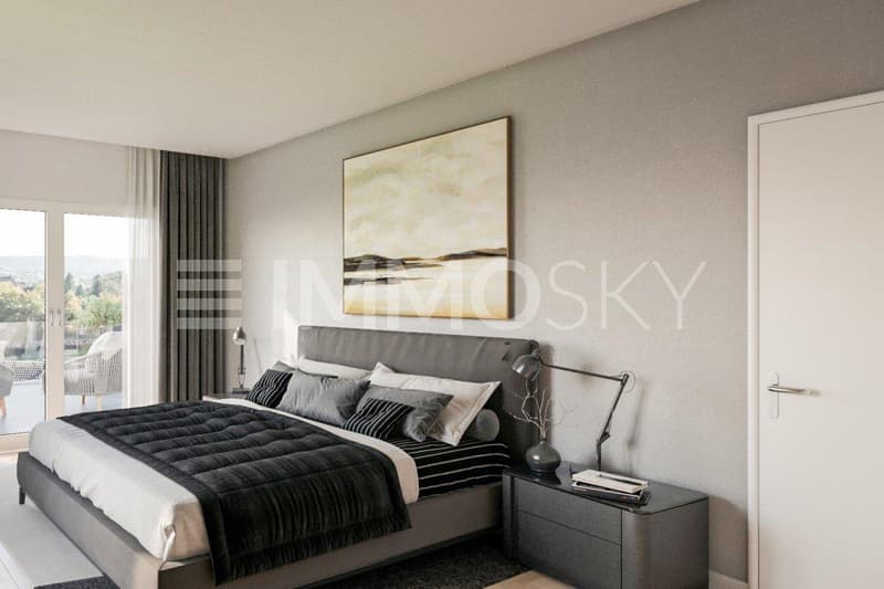 Visualisierung - Masterbedroom mit Bad en Suite