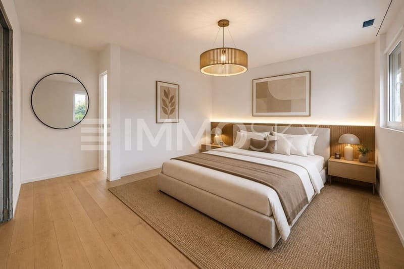 Belle chambre parentale (projection Homestaging)