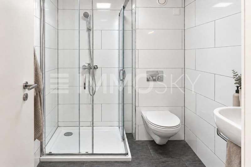 Visualisierung - Modernes minimalistisches Badezimmer