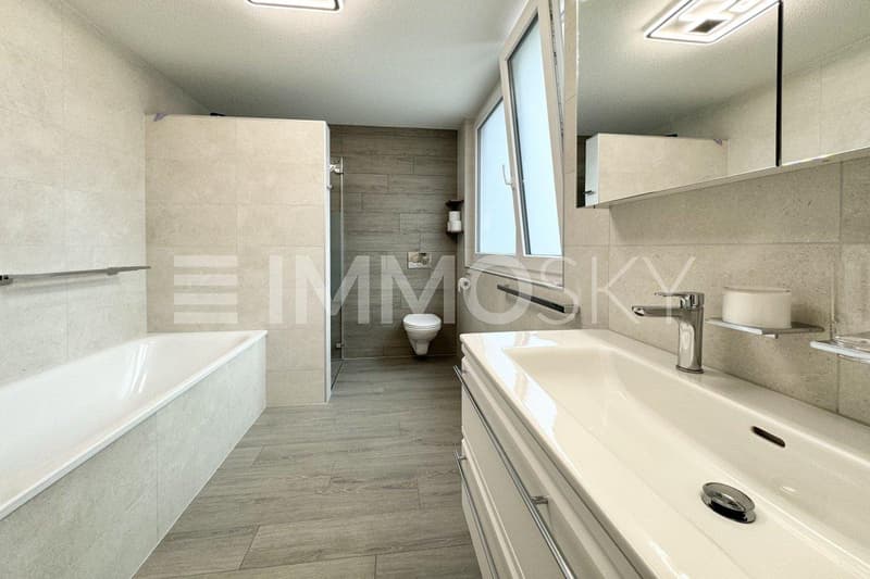Salle de bains familiale