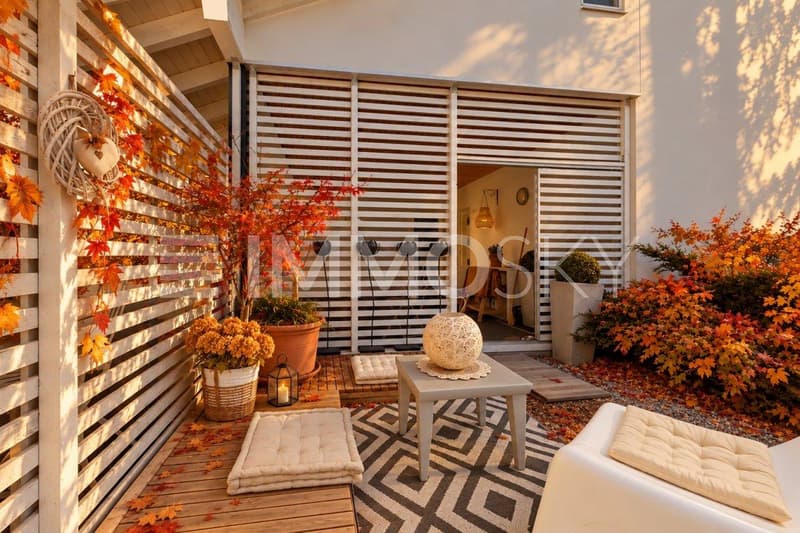 Terrasse côté ouest