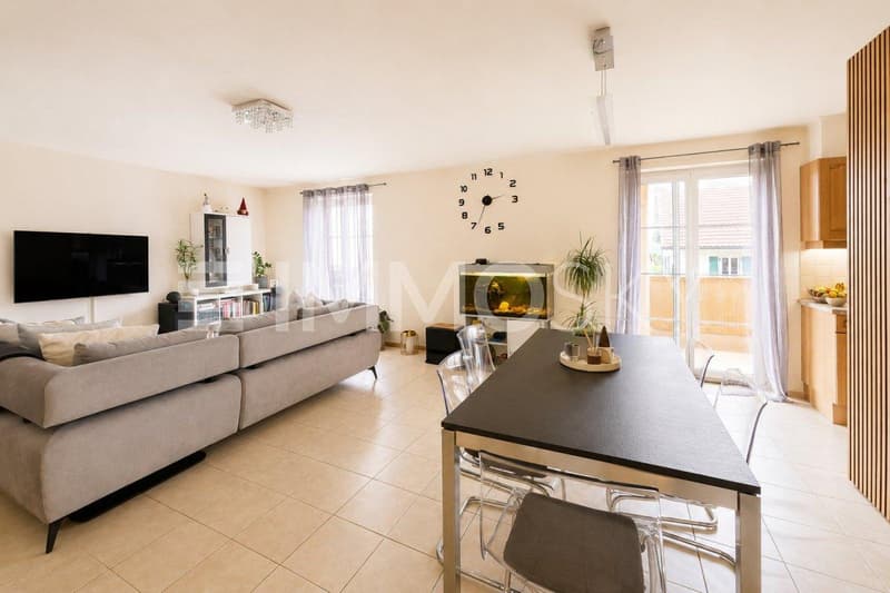 Séjour appartement 4.5 pces