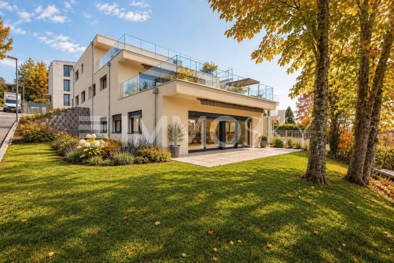 Magnifique appartement neuf 3.5 pces avec jardin privatif