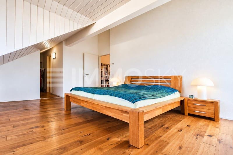 Chambre avec dressing et salle de bains