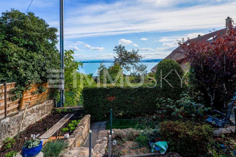 Vue depuis le jardin