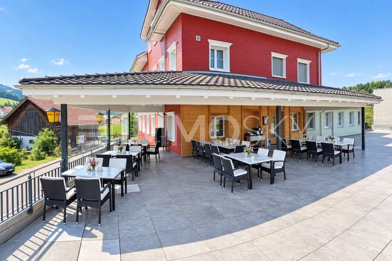 Traumhafte Terrasse für 100 Gäste