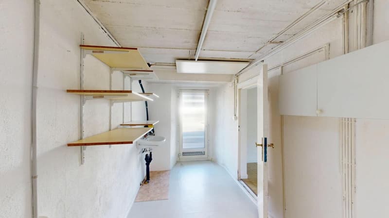 Bereich hinter dem Atelier