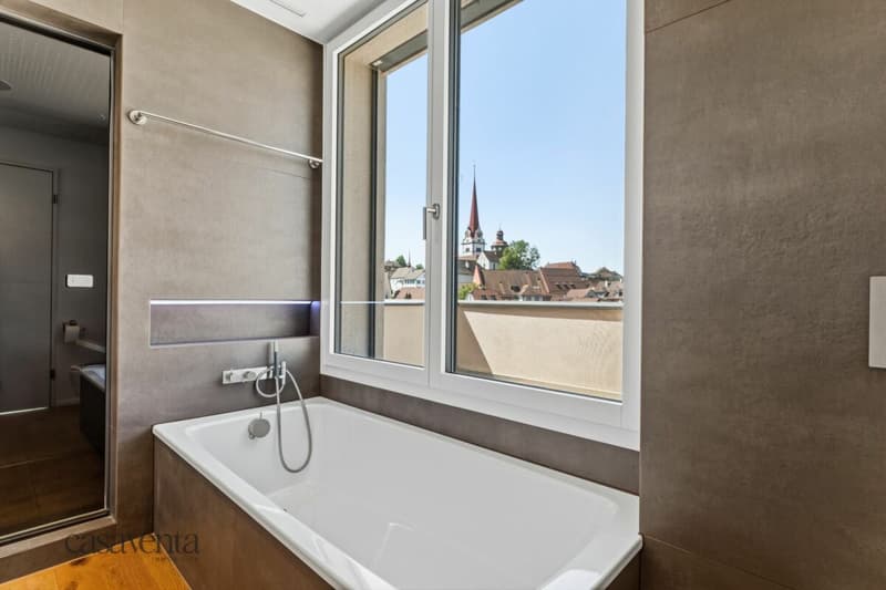 En-suite-Bad mit Weitblick