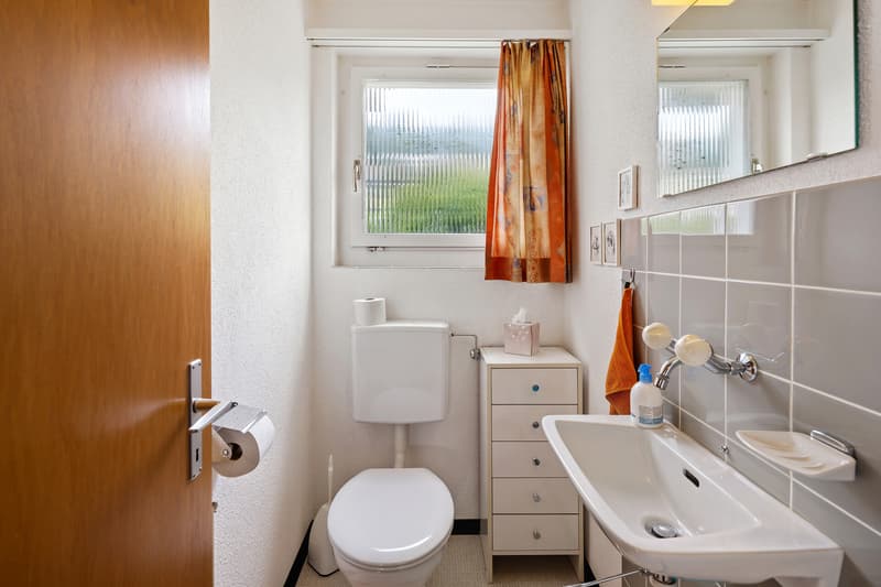 Toilette Erdgeschoss