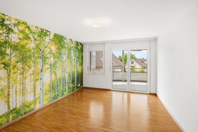 Zimmer 1 mit Zugang zum Balkon