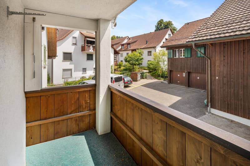 Balkon im Obergeschoss