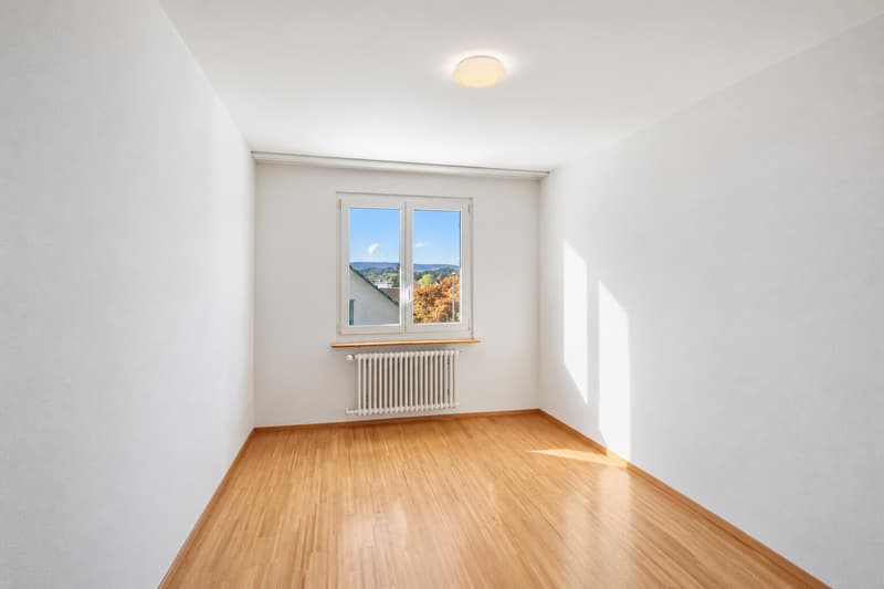 Zimmer im Obergeschoss mit schönem Weitblick