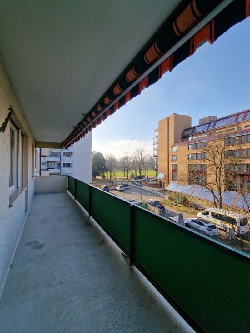 grossen Balkon