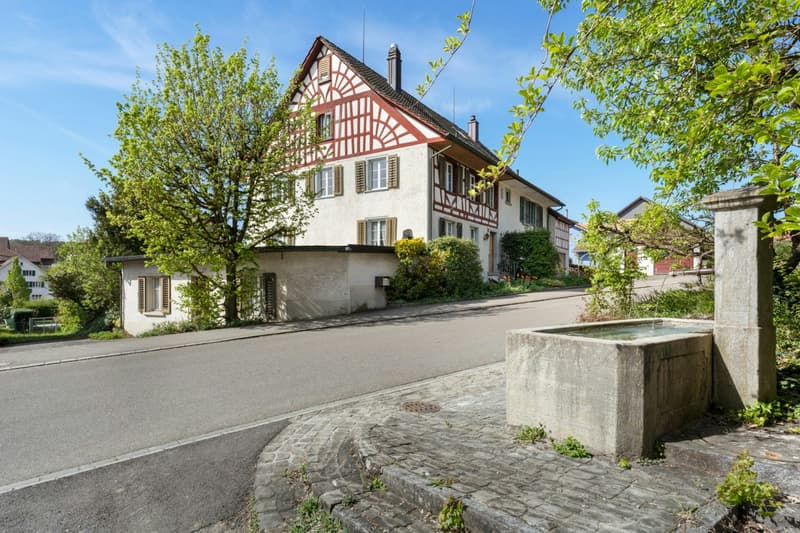 Charming semi-detached house with large garden and great potential in a quiet location (2)