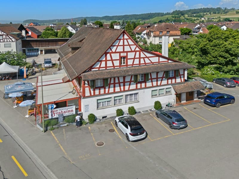 Allegria, Rafz: Ristorante affittato nel centro del villaggio (2)