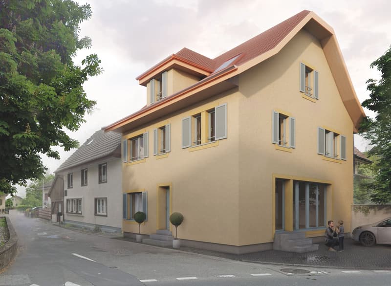 Charmantes 1.5-Zimmer-Studio im Erdgeschoss in Bünzen (3)