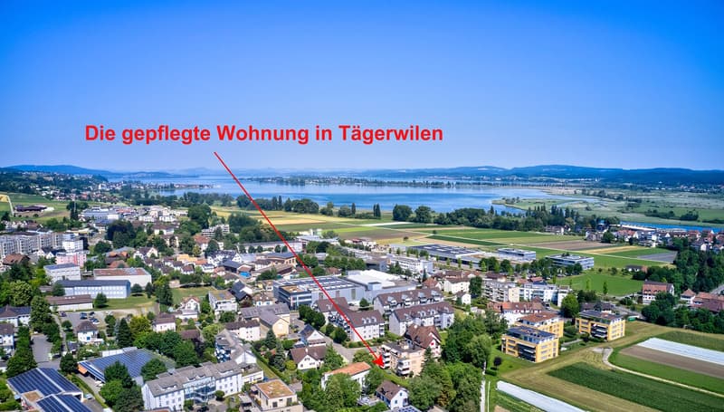 Die Wohnung am ruhigen Dorfrand