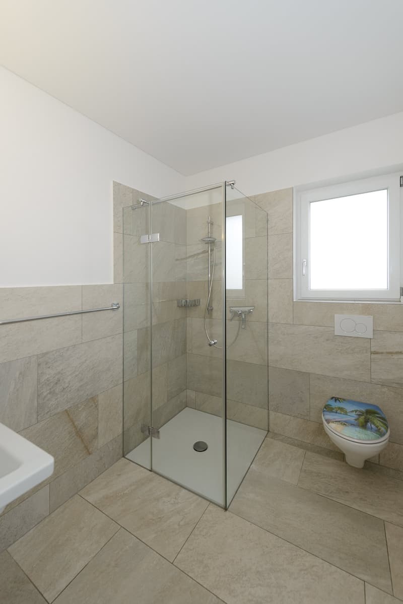 Dusche/WC im Wohngeschoss