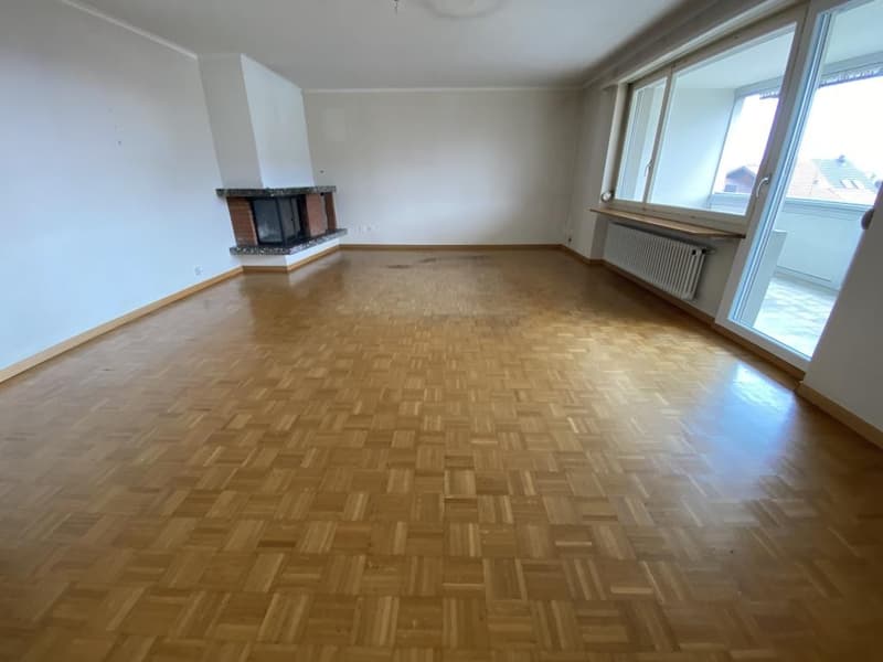 Wohnzimmer mit Ceminée