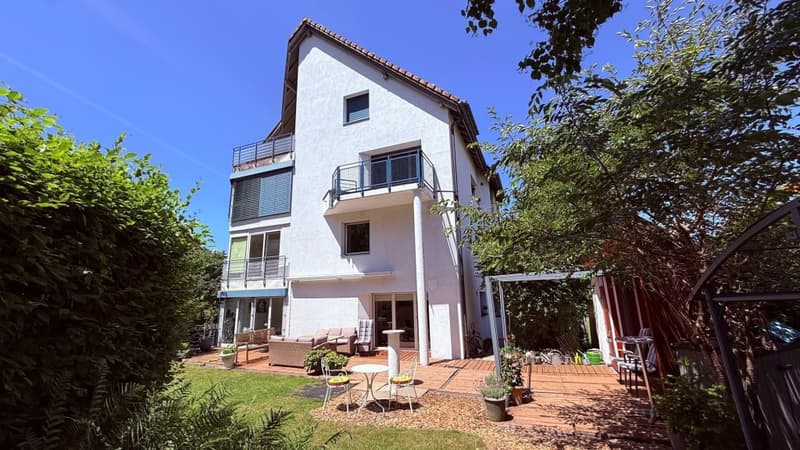 Amsicht Liegenschaft Garten