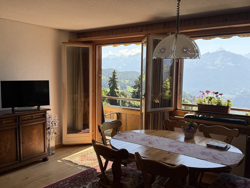 Charmante 3.5-Zimmer-Dachwohnung mit traumhafter Aussicht in Beatenberg (15)