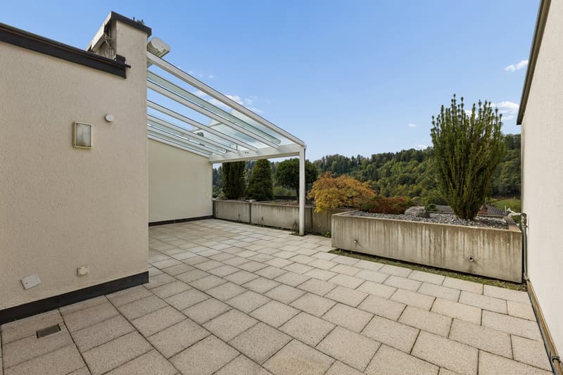 5.5-Zimmer - Maisonette Terrassenwohnung mit 51 m2 Terrasse und 315 m2 Gartenanteil (8)