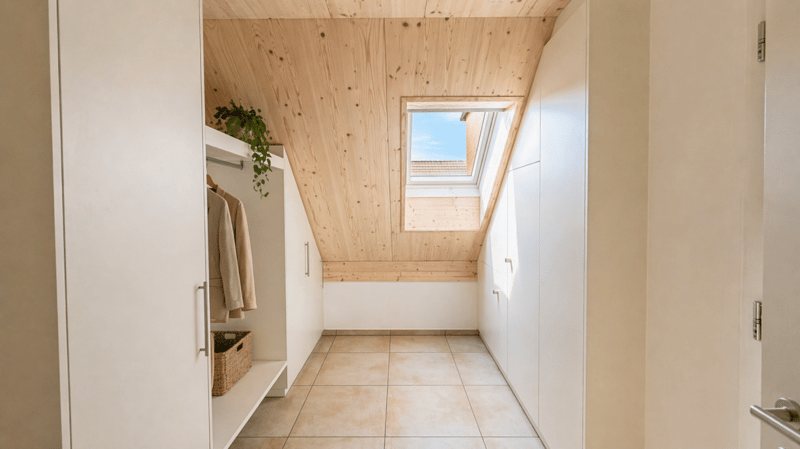 Sunny attic apartment with a far-reaching view (8)