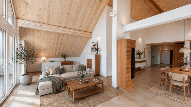 Sunny attic apartment with a far-reaching view (2)