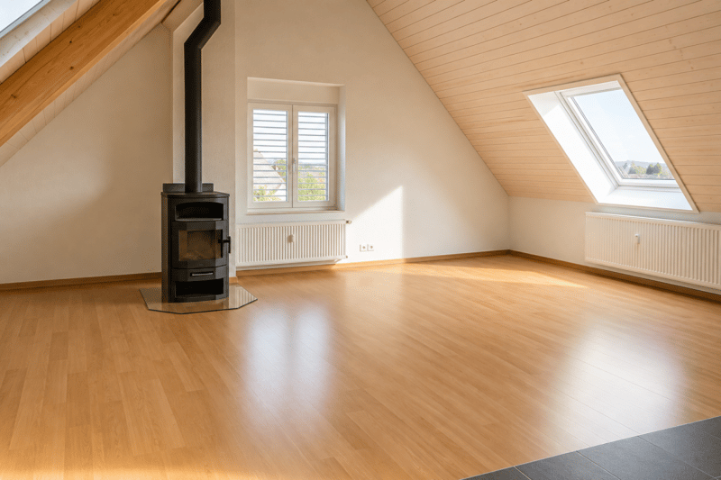 Moderne Dachwohnung auf dem Land (3)